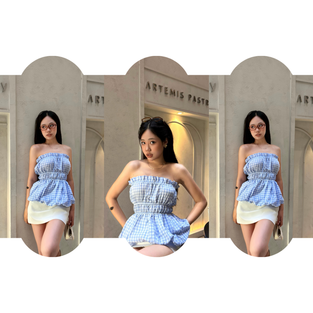 Phối với áo trễ vai