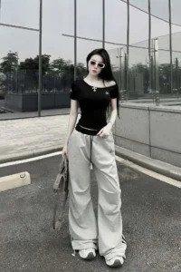 áo trễ vai 1 bên