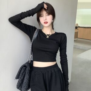 áo croptop tay dài
